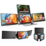 KYY X90G 15.6″ 1080p IPS USB-C Triple Portable Monitors Laptop Extender – $479.99 ($120 Off)