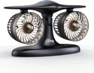 Lamjie Aviation Style Desk Fan with 8000mAh Battery for $19 $19.00