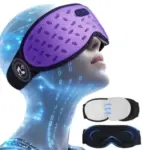 LC-dolida Sleep Mask with Bluetooth 5.4 Headphones – $13