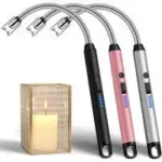 LcFun USB Rechargeable Electric Plasma Arc Lighters (3-Pack) – $7.64