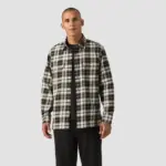 Levi’s Men’s Relaxed Fit Long Sleeve Worker Plaid Button-Down Shirt (Black, 2XL) – $17.99 ($54.99 Original)