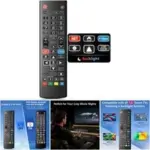 LG Smart TV Backlit Universal Replacement Remote Control – $27.29 ($38.99 Original)