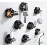8-Pack Lisen Magnetic Cable Clips (Black) – $4.59