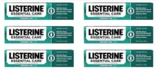 6-Pack Listerine Essential Care Toothpaste (Powerful Mint) – $14 at Amazon