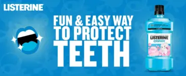 3-Pack Listerine Total Care Kids Alcohol-Free Mouthwash, Bubble Blast, 500mL Each – $8.56 ($2.85/count)
