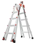 Little Giant Ladders Velocity 22′ Multi-Position Aluminum Ladder w/ Wheels – $244