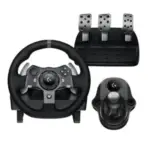 Logitech G920 Race Wheel and Pedals with Driving Force Shifter Bundle for $166