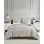 Macy’s Estelle Reversible 3-Pc. Comforter Set – $21.99 (Was $80.00)