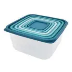 Mainstays Teal Plastic Food Storage Set (14-Piece) – $3.58 at Walmart