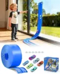 MATELOTI 15 Ft Flexible Car Track Set – $16.49 at Amazon