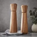 Member’s Mark Acacia Salt and Pepper Mill Set – $9.98
