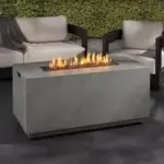 Member’s Mark 52-inch Rectangular Concrete Finish Gas Fire Pit – $197.64