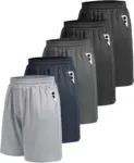 Men’s Gym Shorts 5-Pack (Large) – $19.99 at Amazon