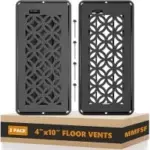 Mmfsf 4″ x 12″ Steel Floor Vent Cover (2-Pack) – $11.49 (Prime Exclusive)