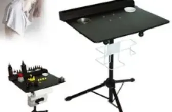 Adjustable Height Mobile Tattoo Work Station – Now $56.20