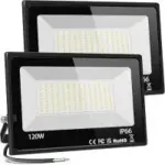 Monococo 120W Outdoor Flood Light (2-Pack) for $39.59