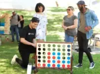Monoprice Giant Outdoor Four-in-a-Row Game – $40 at Amazon