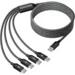 Mpatiby 4-in-1 USB-C 5′ Charging Cable for $4.89
