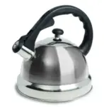 Mr. Coffee Claredale 2.2 Qt Stainless Steel Whistling Tea Kettle for $12