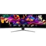 MSI 49-inch DQHD 144Hz QD-OLED Curved Gaming Monitor – $649.00 ($100 Off)