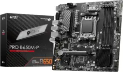 MSI PRO B650M-P V1 Micro-ATX Motherboard for $89