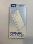N6 Portable Travel Charger with Built-in Cables – 35000mAh for $37.40