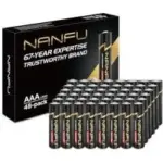 Nanfu AA 1.5v Premium LR6 Alkaline Batteries (48-Count) – $9.45