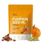 Natural Pumpkin Seed Oil & Saw Palmetto Softgels, 1000mg – 50% Off ($15.99)