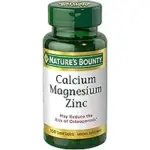 2-Pack Nature’s Bounty Calcium Magnesium & Zinc Caplets (100 Count Each) – $4.65