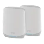 2-Pack NETGEAR Orbi Whole Home Tri-Band Mesh WiFi 6 AX5200 System (RBK752P) – $135 (Save $215)