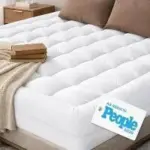 Niagara Sleep Solution Cloud-Like 100% Cotton Queen Mattress Topper – $32.99