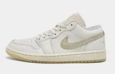 Nike Women’s Air Jordan I Low SE Shoes (Sail/Pale Ivory/Team Gold) – $64 ($130 Value) $64.00