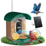 Niorsun Solar Powered Smart Bird Feeder with Camera – $24.99 ($25 Off)