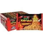 Nissin Fire Wok Hot & Spicy Chile Infused Noodles, Screamin Beef Flavor, 12-Pack for $7.79
