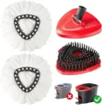 4-Pack of 4-in-1 Mop Head Replacements for O-Cedar EasyWring – $9.99
