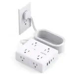 One Beat 10′ 8-Outlet Power Strip with 2 USB-C & 2 USB-A Ports – $9.99