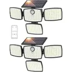 2-Pack Onforu 3000LM Motion Sensor Outdoor Solar Lights – $16.59 ($13.39 Off)