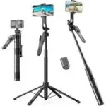 Orico 73″ Aluminum Smartphone Selfie Stick & Tripod with Wireless Remote for $14.99
