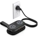 Orico AP3 4-Outlet 3-USB Travel Power Strip w/ 4ft Flat Cord – $13.99 ($25.99 List Price)