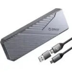 ORICO CNM2 40Gbps M.2 NVMe SSD Portable Enclosure with Cooling Fan for $51.99
