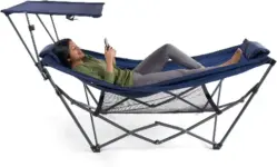 Ozark Trail Hammock with Canopy (32″ W x 72″ L) – $50 ($20 Off) at Walmart $50.00