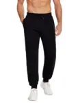 PINSPARK Men’s Fleece Lined Joggers with Zipper Pockets for $9.99
