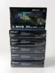Lot of 6 PNY NVS300 DVI/VGA Graphics Cards (New) – $142.09 ($253.73 Value)