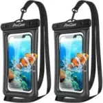 Procase Floating IPX8 Waterproof Phone Pouch (2-Pack) – $8.32