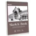 Prudiut 8.5″ x 11″ 50-Sheet Spiral Bound Sketch Pad for $3.49