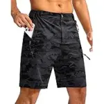 Pudolla Men’s 9-Inch Inseam Hiking Cargo Shorts – $14.99 at Amazon