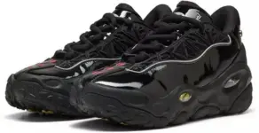 Puma LaMelo Ball RNR Shoes in Black/Yellow for $38.99