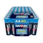 Rayovac AA Alkaline Batteries 60-Count $10.57 at Amazon