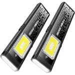 2-Pk Rechoo M9 Ultra Flat EDC Rechargeable Flashlights (8 Modes) – $11.89 ($24.99 Value)