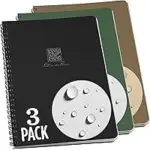 3-Pack Rite in the Rain Weatherproof Side Spiral Notebooks for $16.95